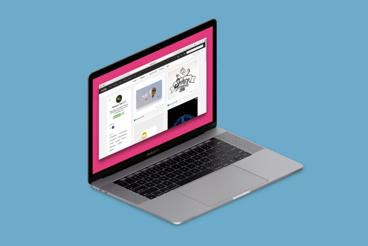 Download Macbook Pro Isometric Mockup Free PSD - Download PSD