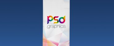 Roll Up Banner Mockup Free PSD