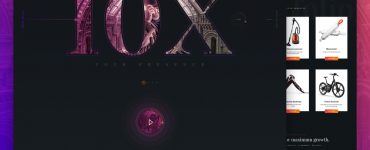 Dark Portfolio Free PSD Template