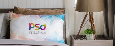 Pillow Mockup Free PSD