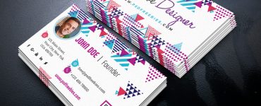 Creative Business Card PSD Template