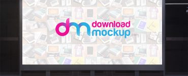 Subway Billboard Mockup Free PSD