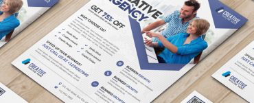 Business Marketing Flyer Free PSD Template