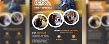 Corporate Flyer Template Free PSD