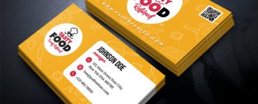 Restaurant Business Card Free PSD Bundle