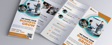 Trifold Brochure Template Free PSD