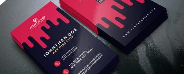 Creative Digital Agency Business Card Template PSD