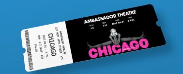 Entry Ticket Mockup Free PSD