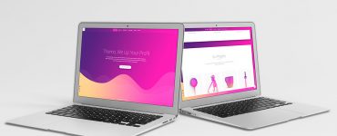 Vibrant Agency Website Template Free PSD