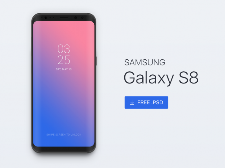 Download Samsung Galaxy S8 Mockup Free PSD – Download PSD PSD Mockup Templates