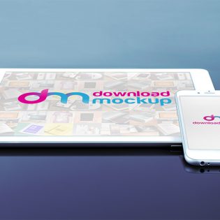 iPhone and iPad Mockup Free PSD