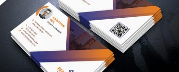 Real Estate Business Card Template PSD