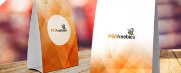 Table Tent Card Mockup Free PSD
