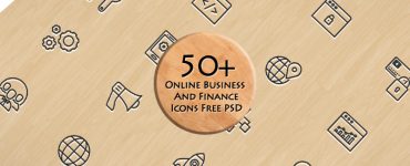 Online Business And Finance Icons Free PSD
