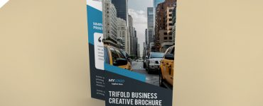 Creative TriFold Brochure Free PSD Template