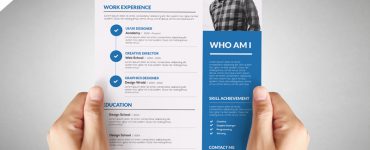 Graphic Designer Resume Template Free PSD