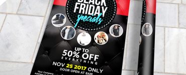 Black Friday Sale Flyer Free PSD
