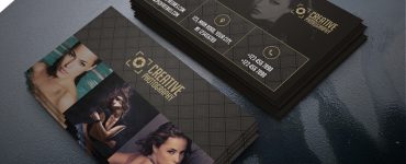 Fashion Photographer Business Card Template Free PSD
