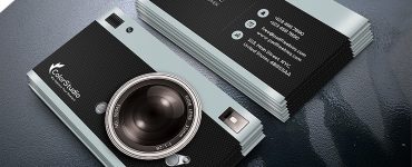 Photography Business Card Template Free PSD