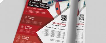 Business and Corporate Flyer Template Free PSD