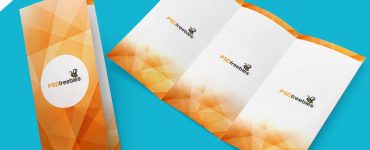 Tri-Fold Brochure Mockup PSD Template