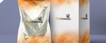 Aluminum Pouch and Box Mockup PSD Template