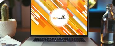 Realistic MacBook Pro Mockup Free PSD