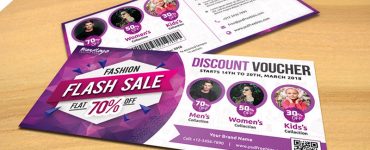 Fashion Sale Discount Voucher Free PSD