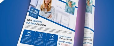 Medical Services Flyer Template Free PSD