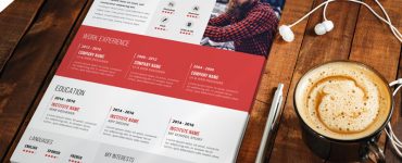 Creative Resume CV Template PSD