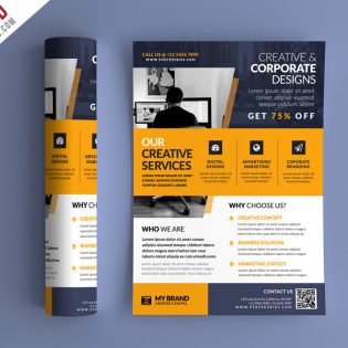 Business Promotional Flyer PSD Template