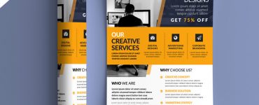 Business Promotional Flyer PSD Template