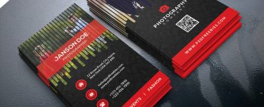Professional Photographer Business Card PSD Bundle