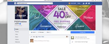 Facebook Cover photo for Fashion Sale PSD