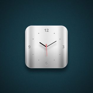 Apple antique Watch Icon Free PSD