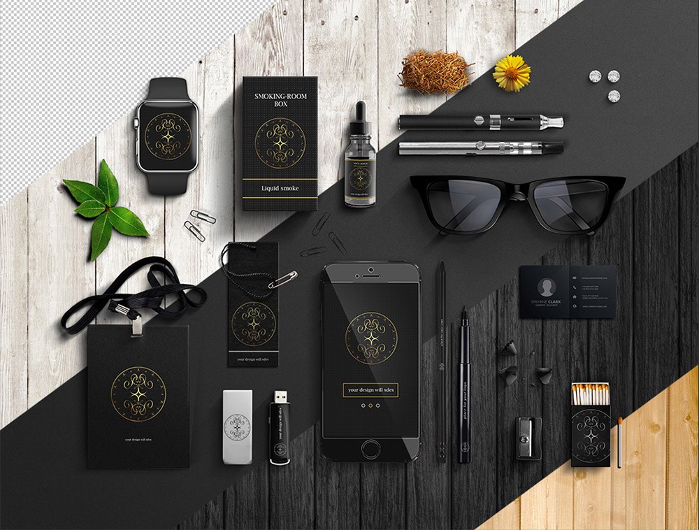 Office Items Branding Mockup Free PSD - Download PSD