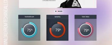 Website UI Components Free PSD