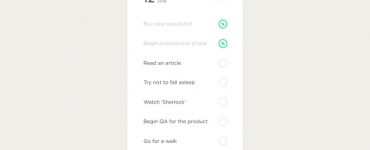 To-Do List UI Design Free PSD