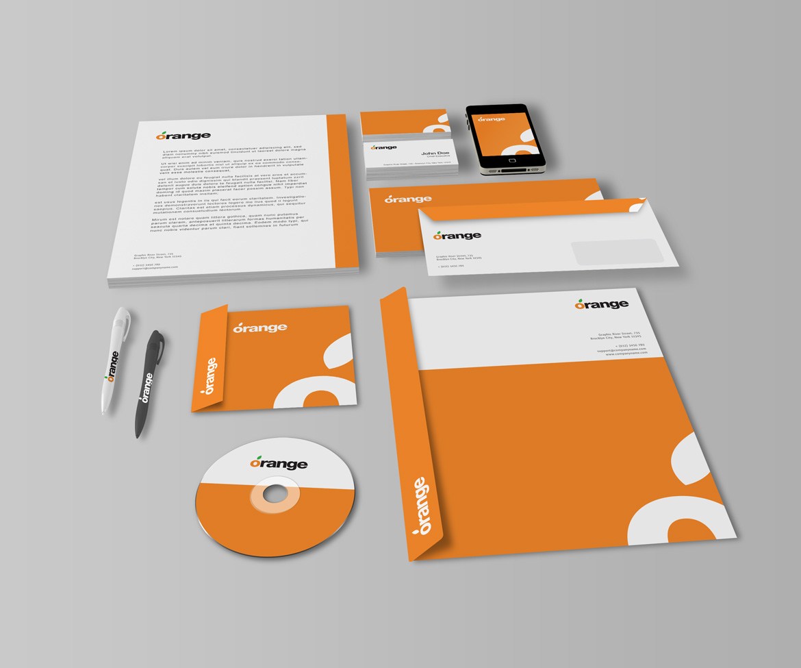 Download Office Stationery Mockup Free PSD - Download PSD