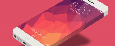 iPhone 6 Vector Mockup Template Free PSD