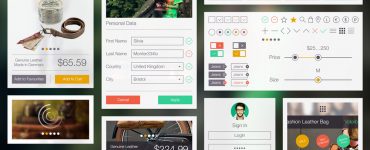 eCommerce Store UI Kit Free PSD