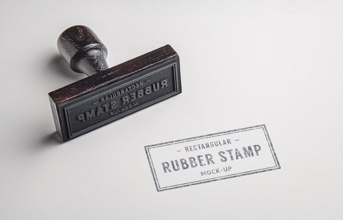 Download Rubber Stamp Mockup Free PSD - Download PSD