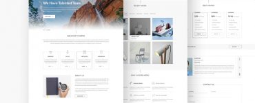 Corporate Agency Web Template PSD