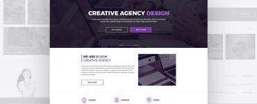 Creative Agency Full Web Templates Free PSD