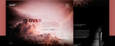 E-Book Landing Page Template Free PSD