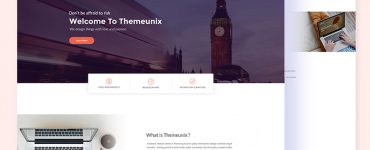 Multipurpose Corporate Website Template PSD