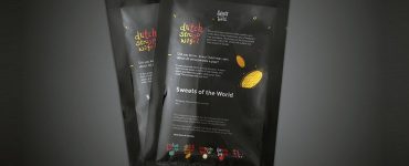 Foil Product Packaging Mockup Free PSD