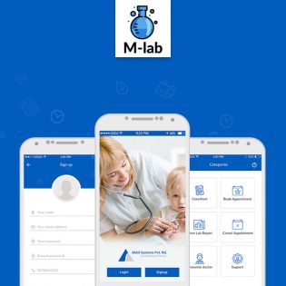 Healthcare Medical Mobile App Free PSD
