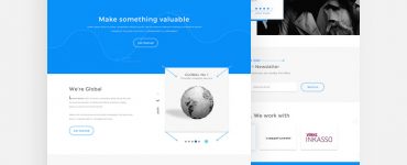Agency Website Templates PSD