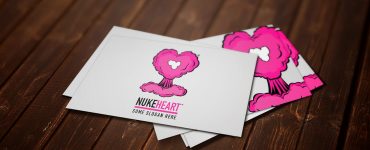 Simple Business Card Mockup Free PSD